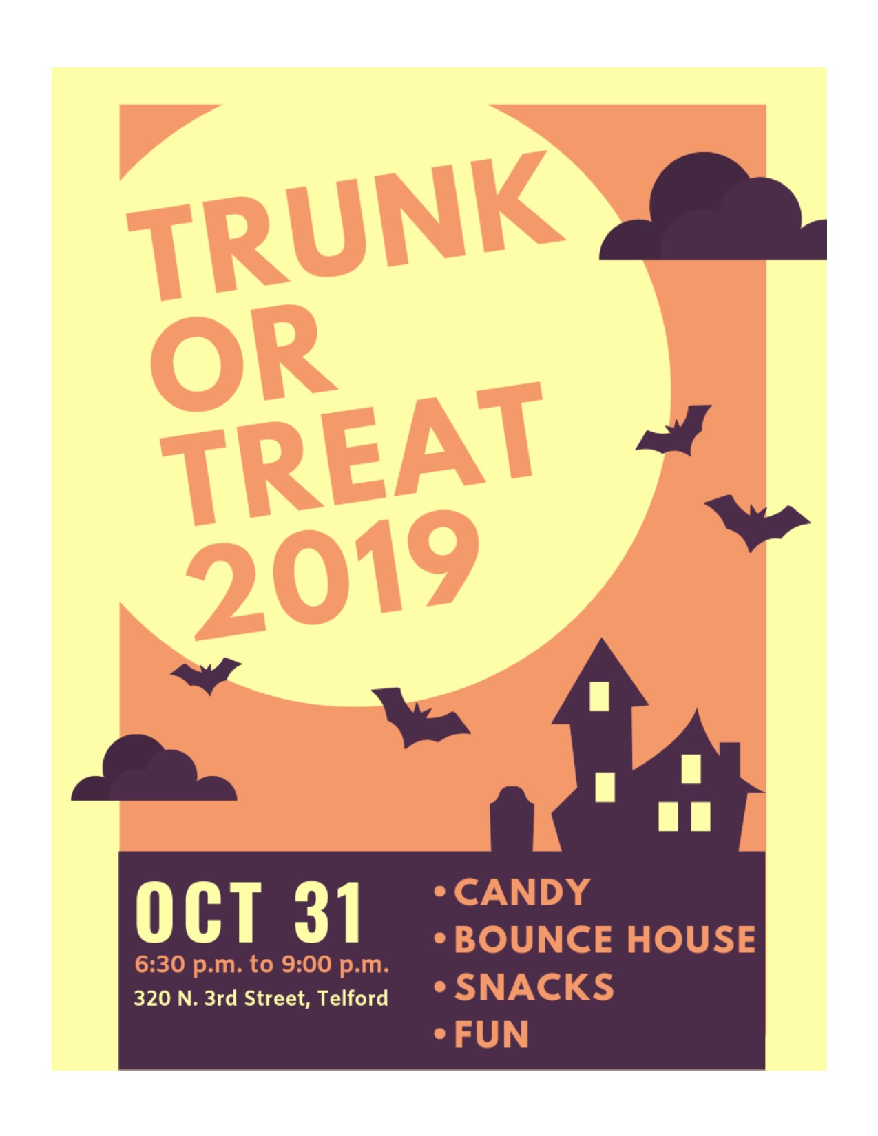 Trunk or Treat Postcard 2019 A image