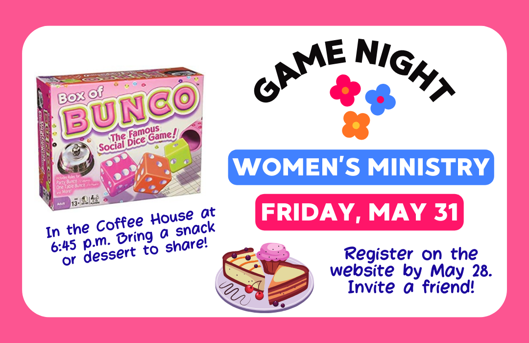 Women's Bunco Night  for New Website May 2024