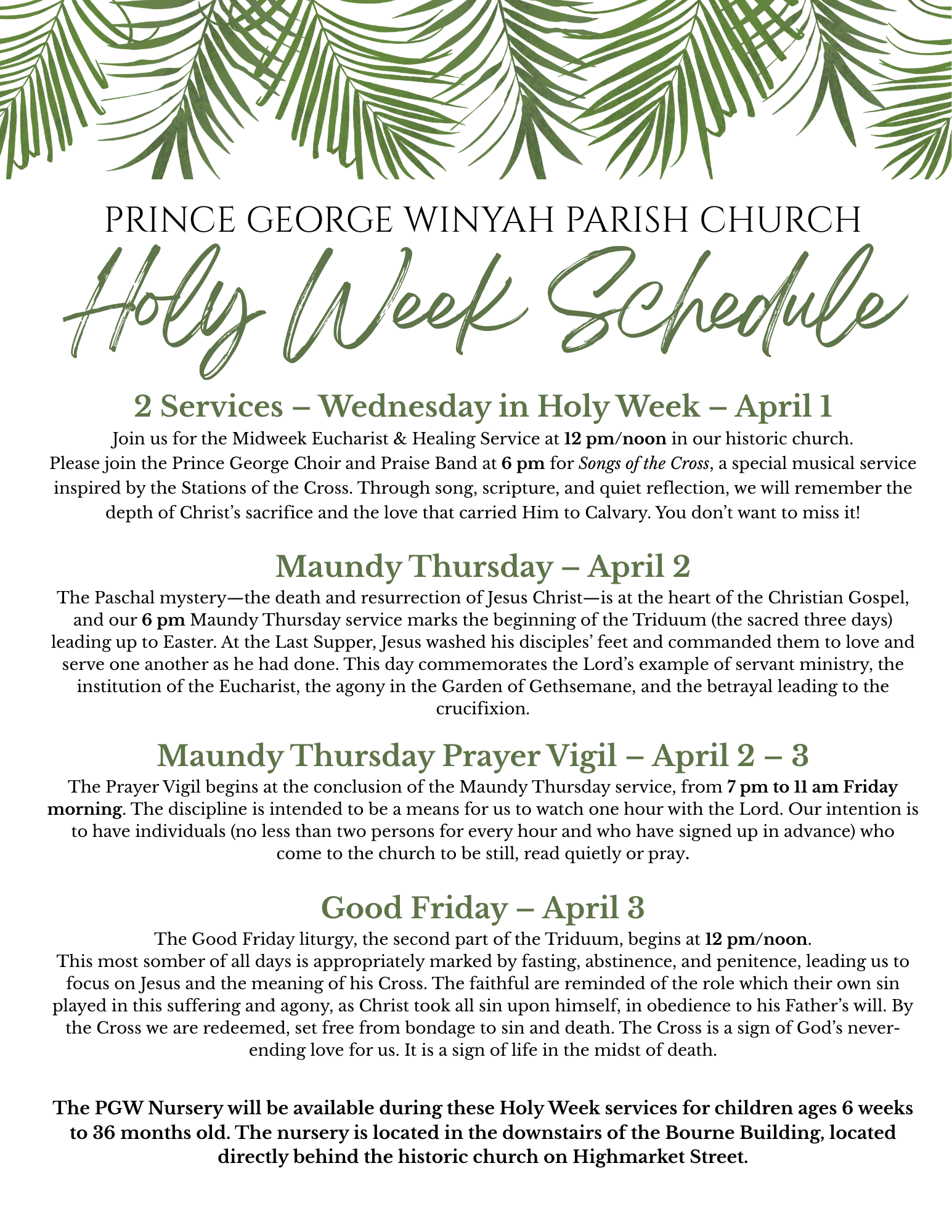 Holy Week (2)