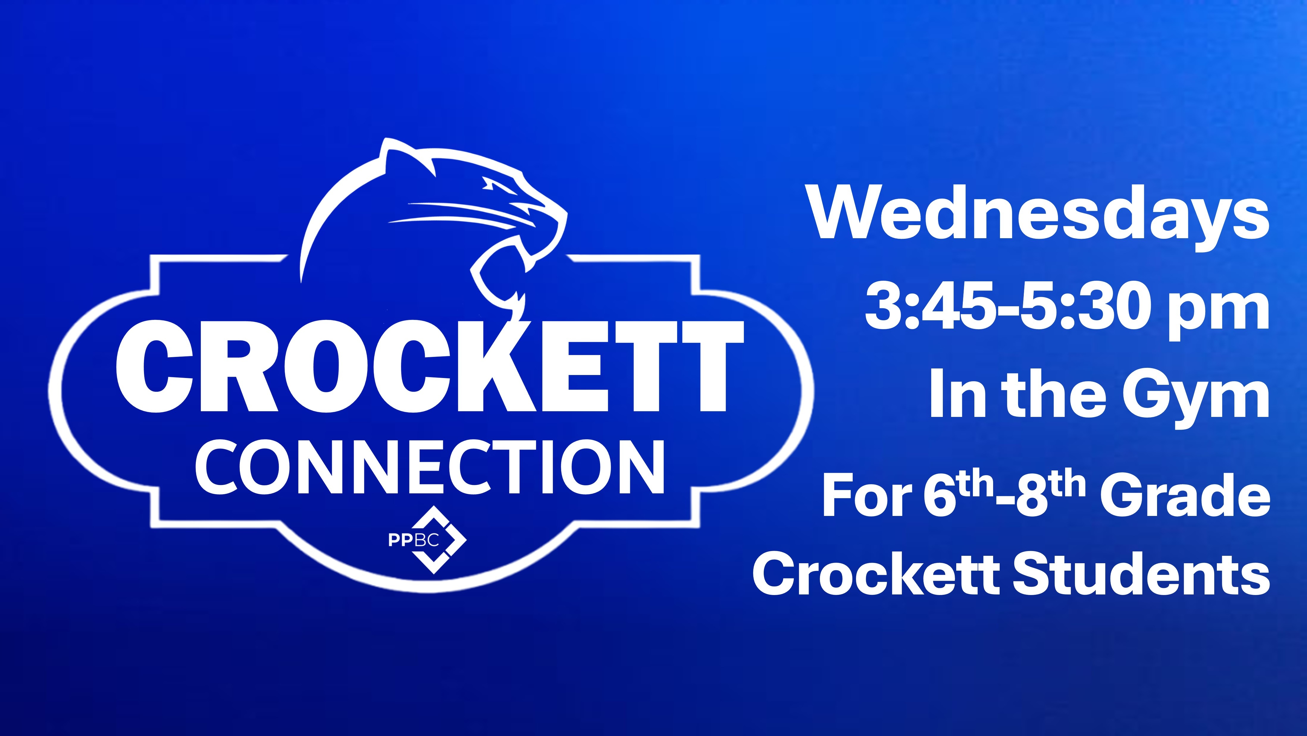 Crockett Connection 25-26