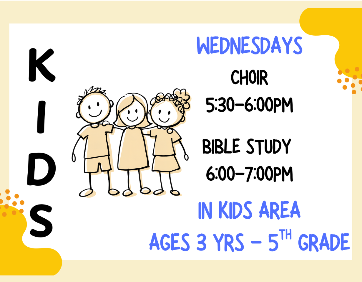 Final Copy - Kids Wednesday Night