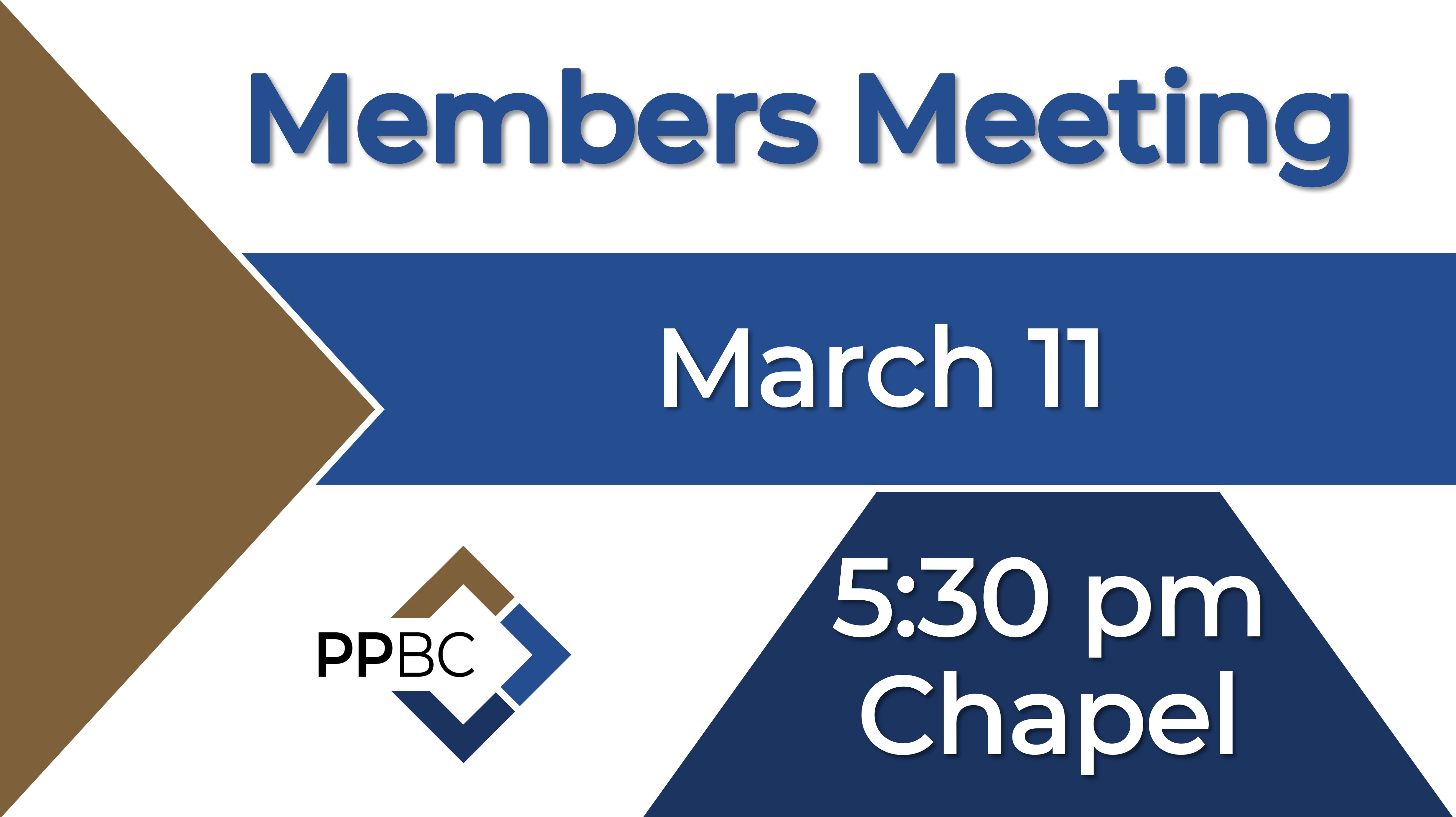 Members Meeting March image