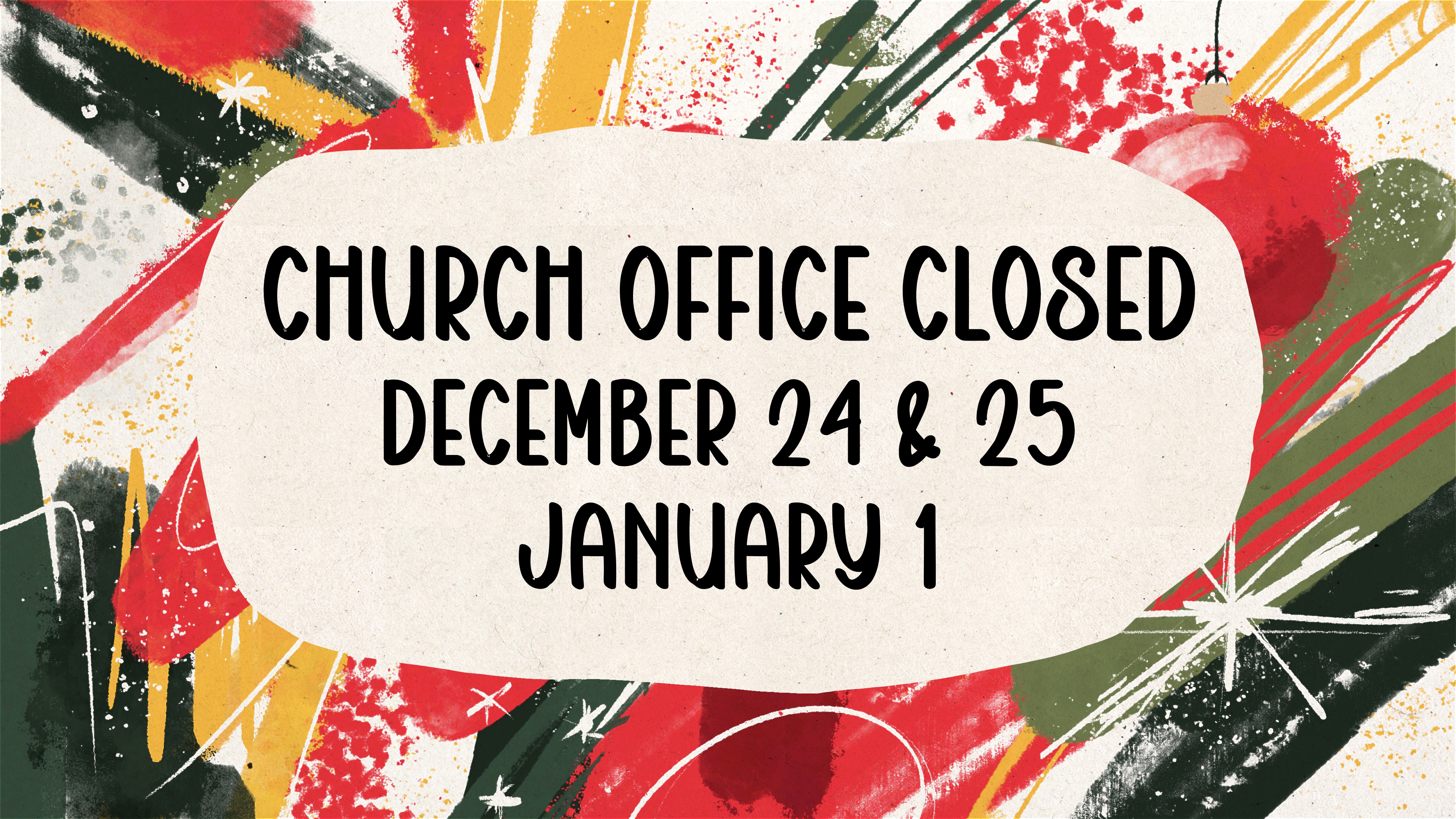 Office Closed image