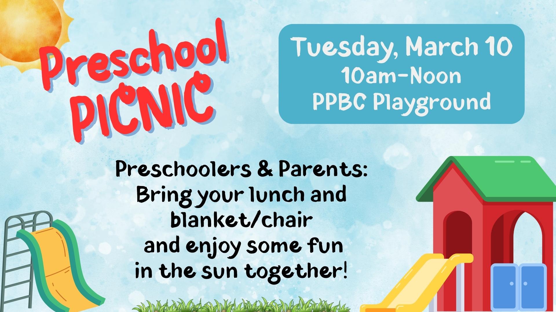 Preschool Picnic image