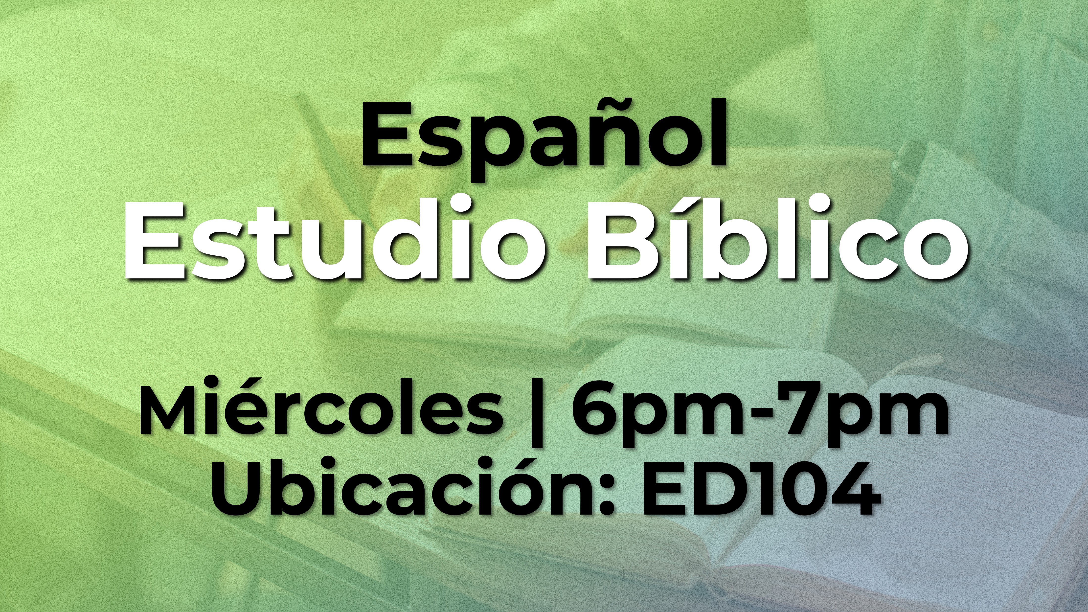 Spanish Bible Study (1) image