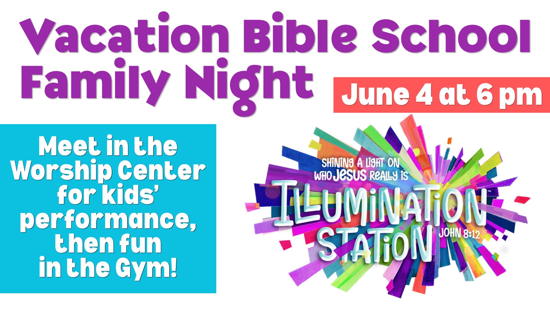 VBS Family Night image