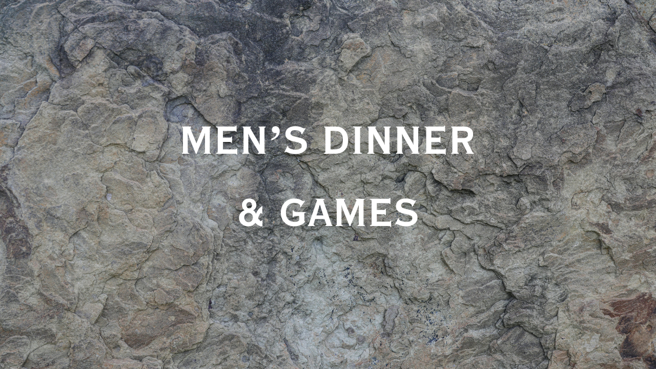 men's dinner
