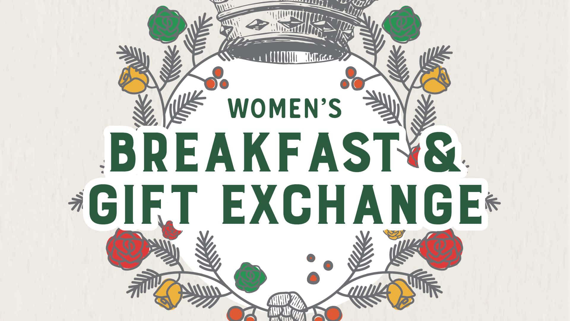 women brunch gift exchange