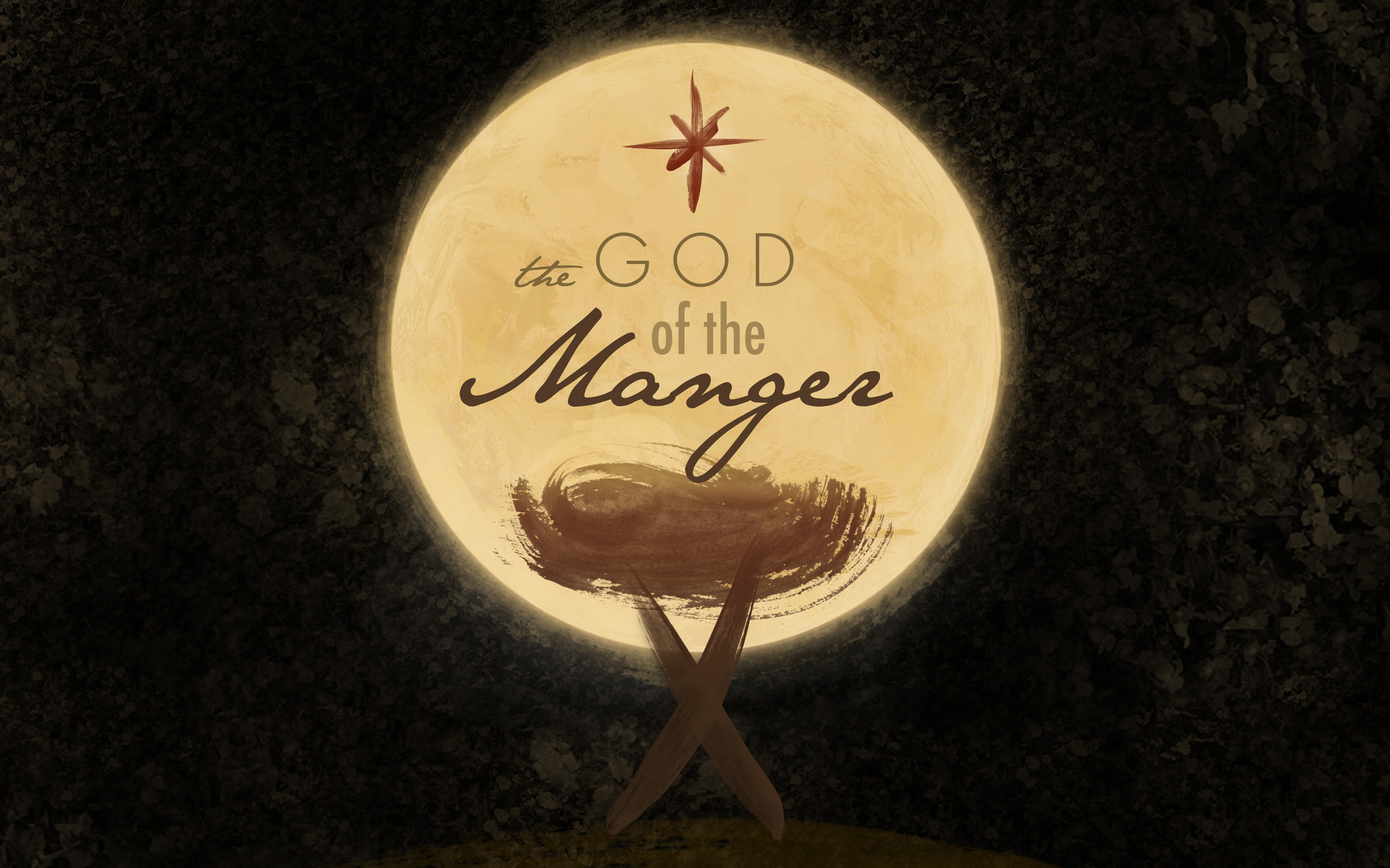 The God Of The Manger banner