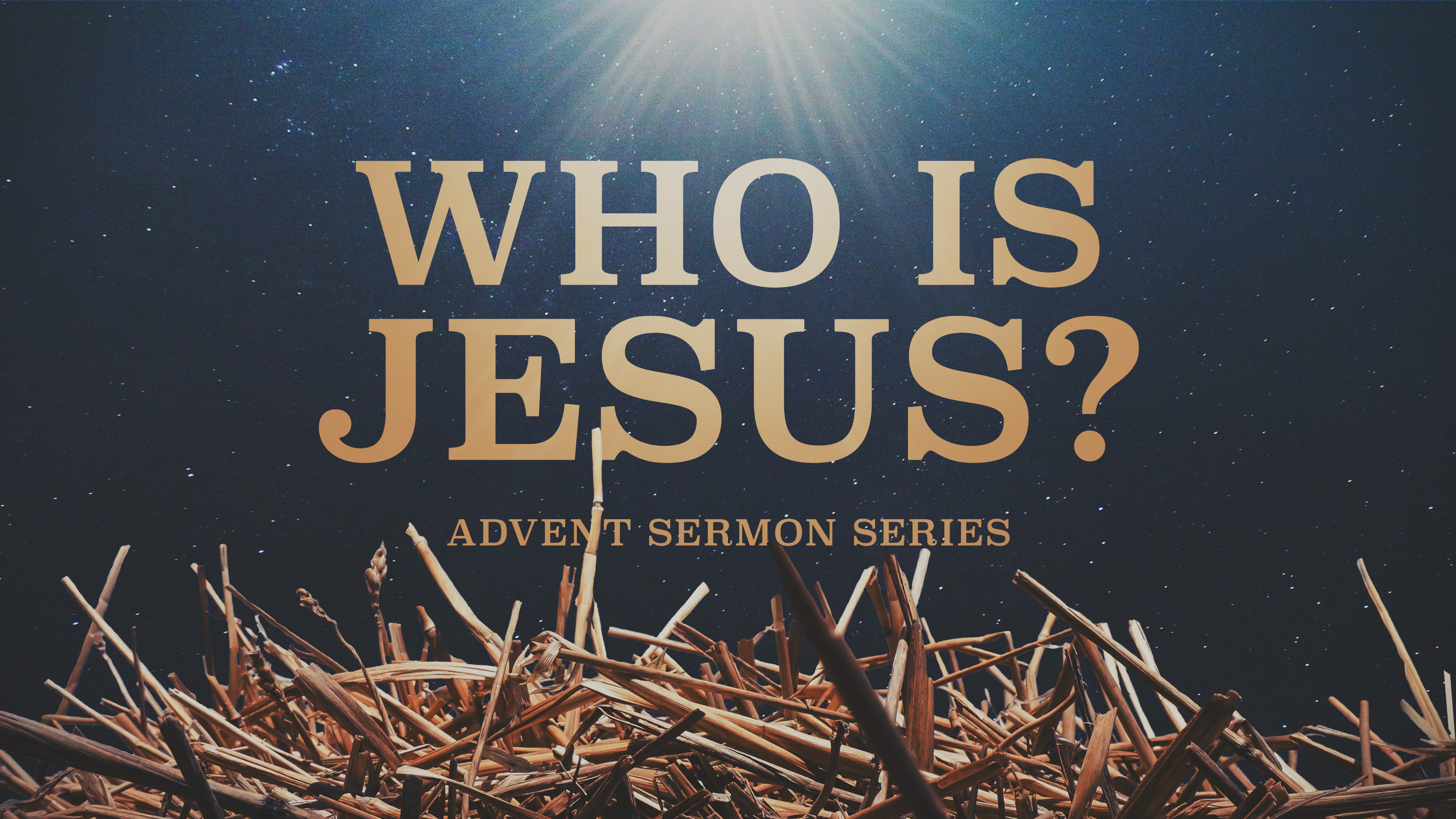 Who is Jesus? banner