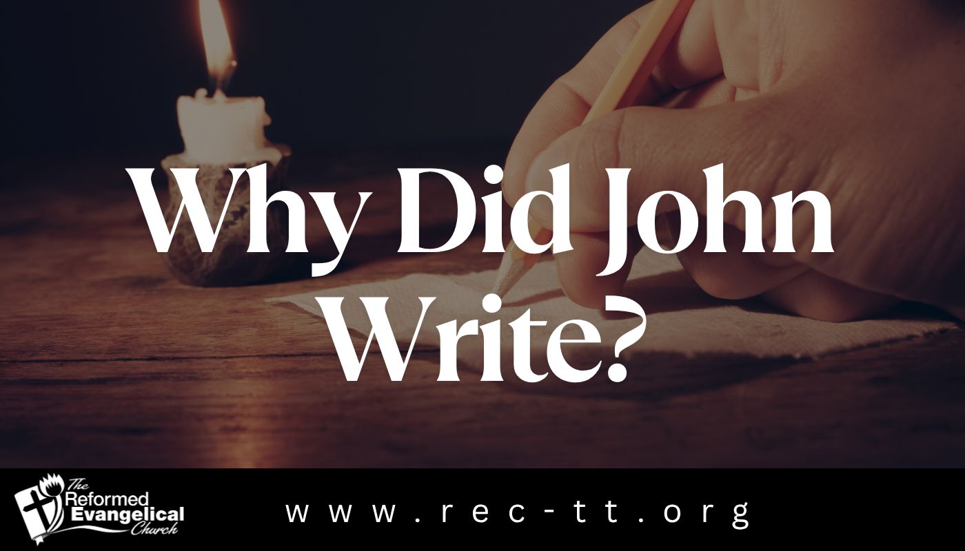 why did john write