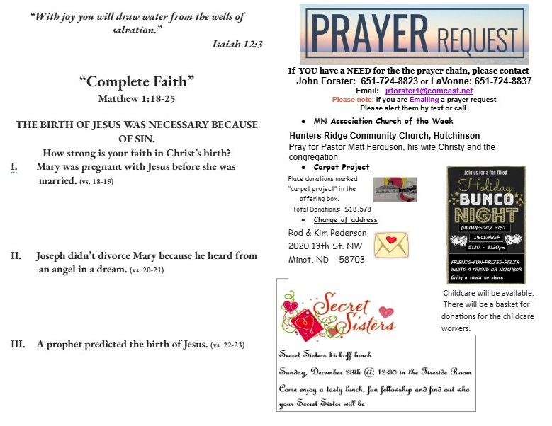 Bulletin inside 20251214