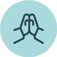Prayer-Fueled Icon