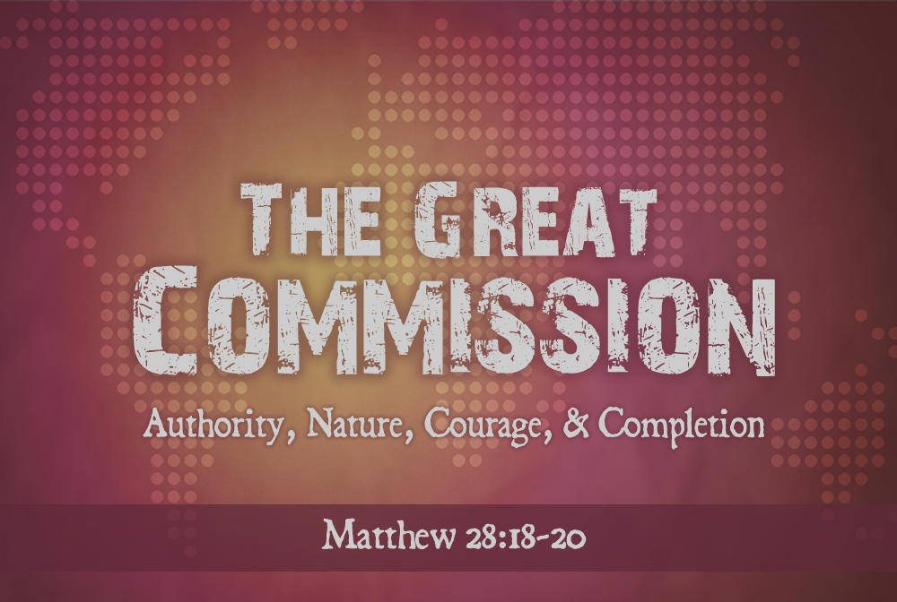 The Great Commission banner
