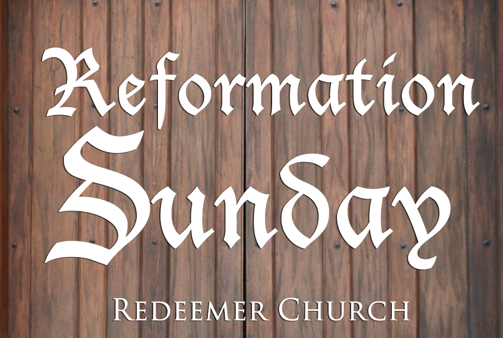 Reformation Sunday banner