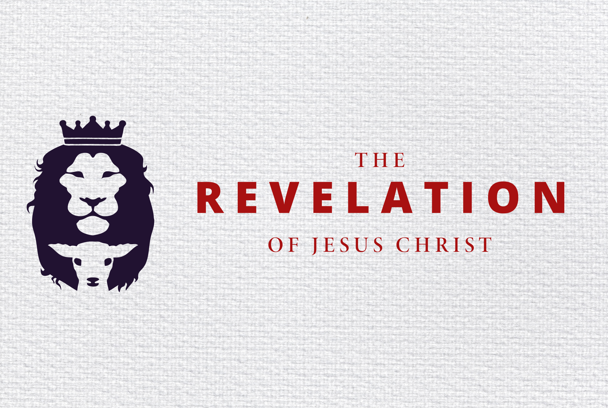 The Revelation of Jesus Christ banner