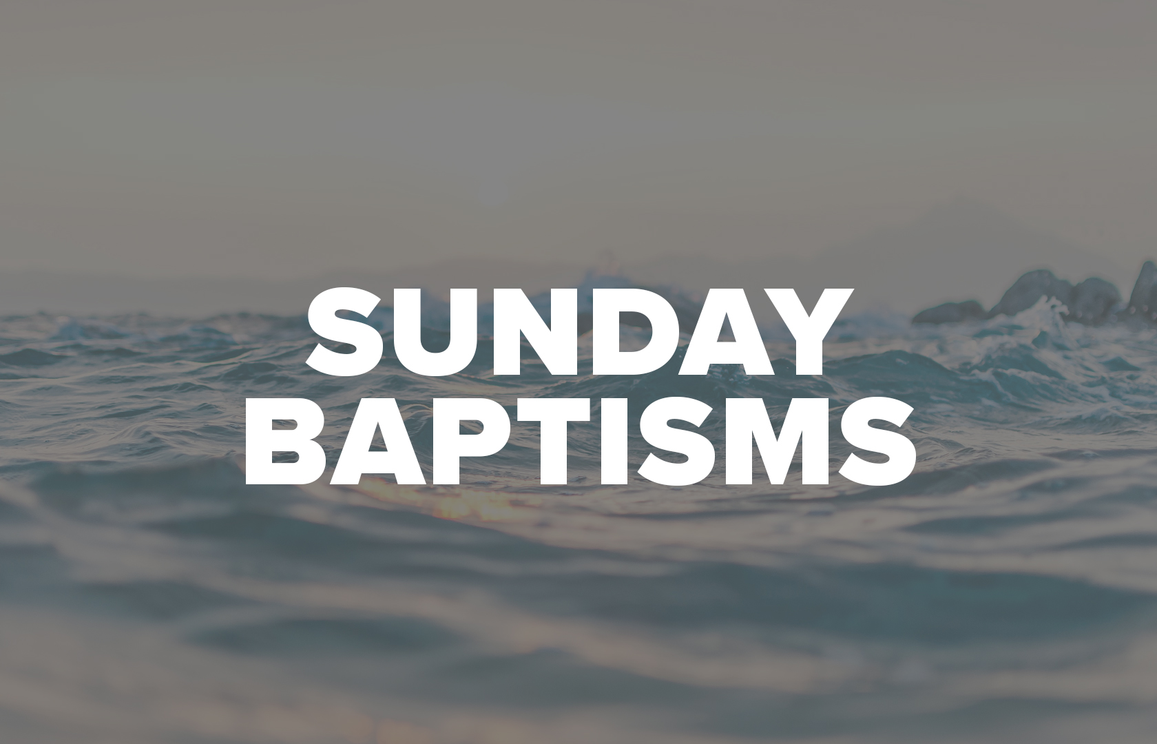 BAPTISMS image