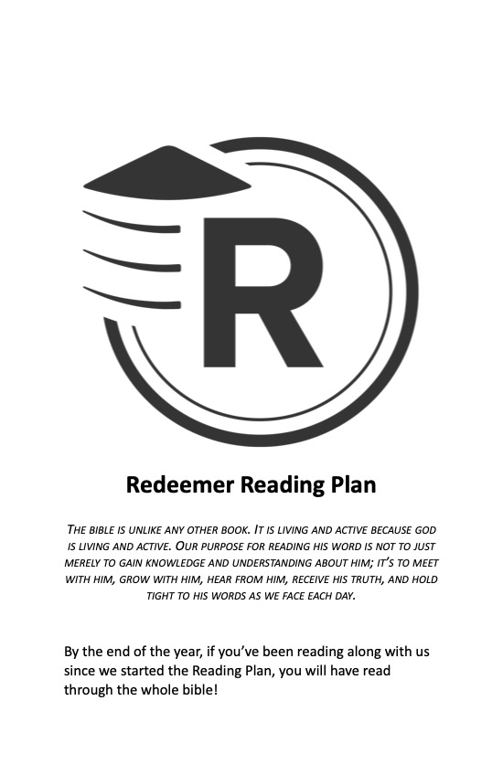 Redeemer Reading 1