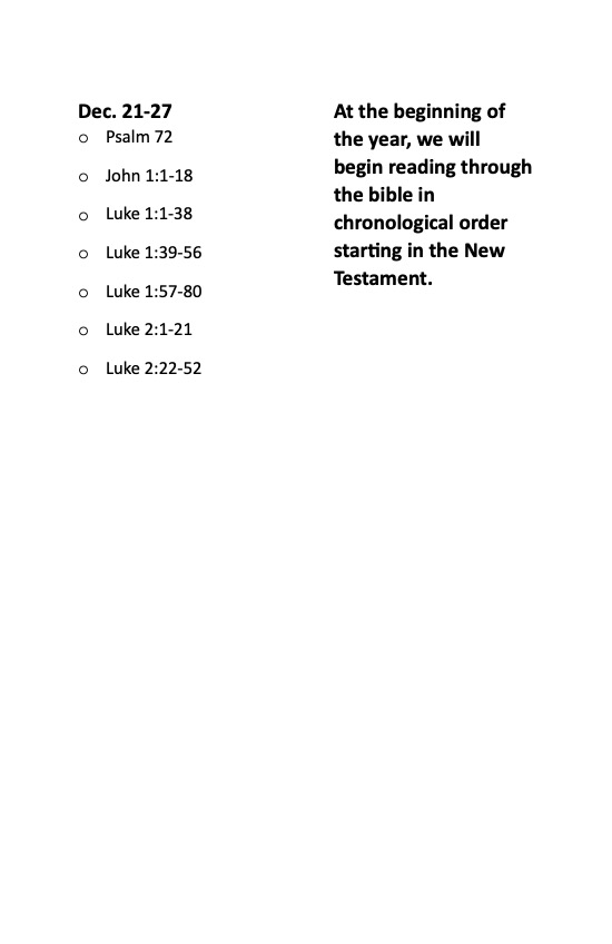 Redeemer Reading 10