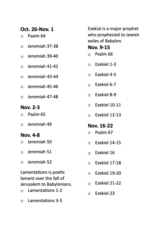 Redeemer Reading 8