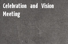 Celebration and Vision Meeting banner