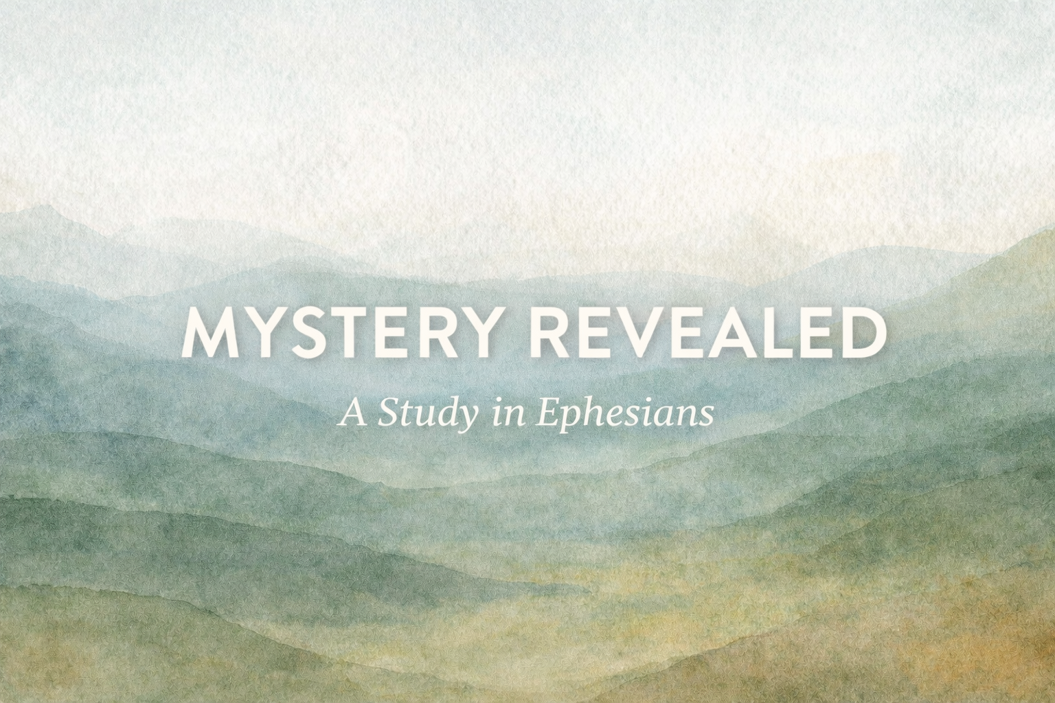 Mystery Revealed banner