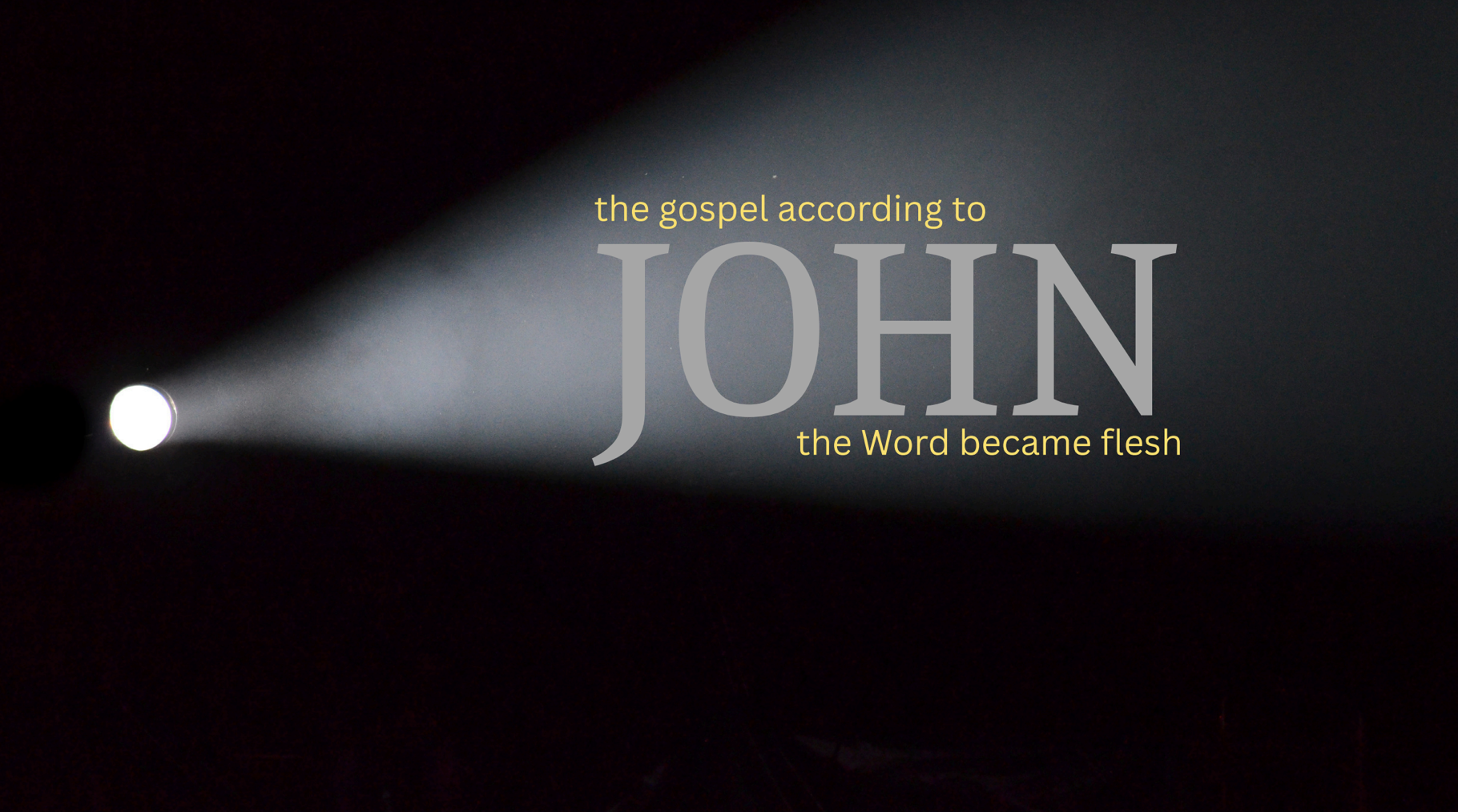 Gospel of John: The Word Made Flesh image