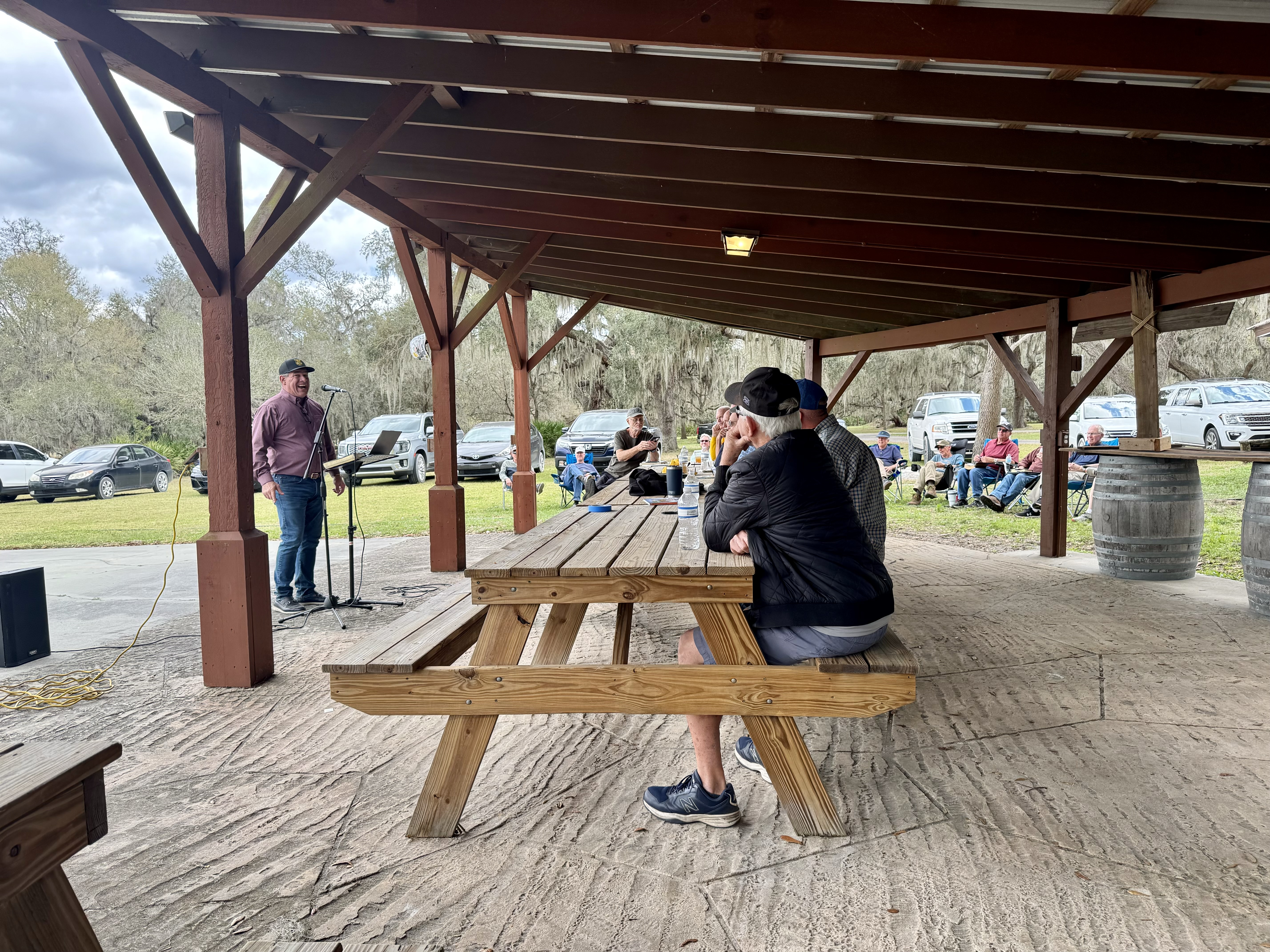 Men's retreat dinner