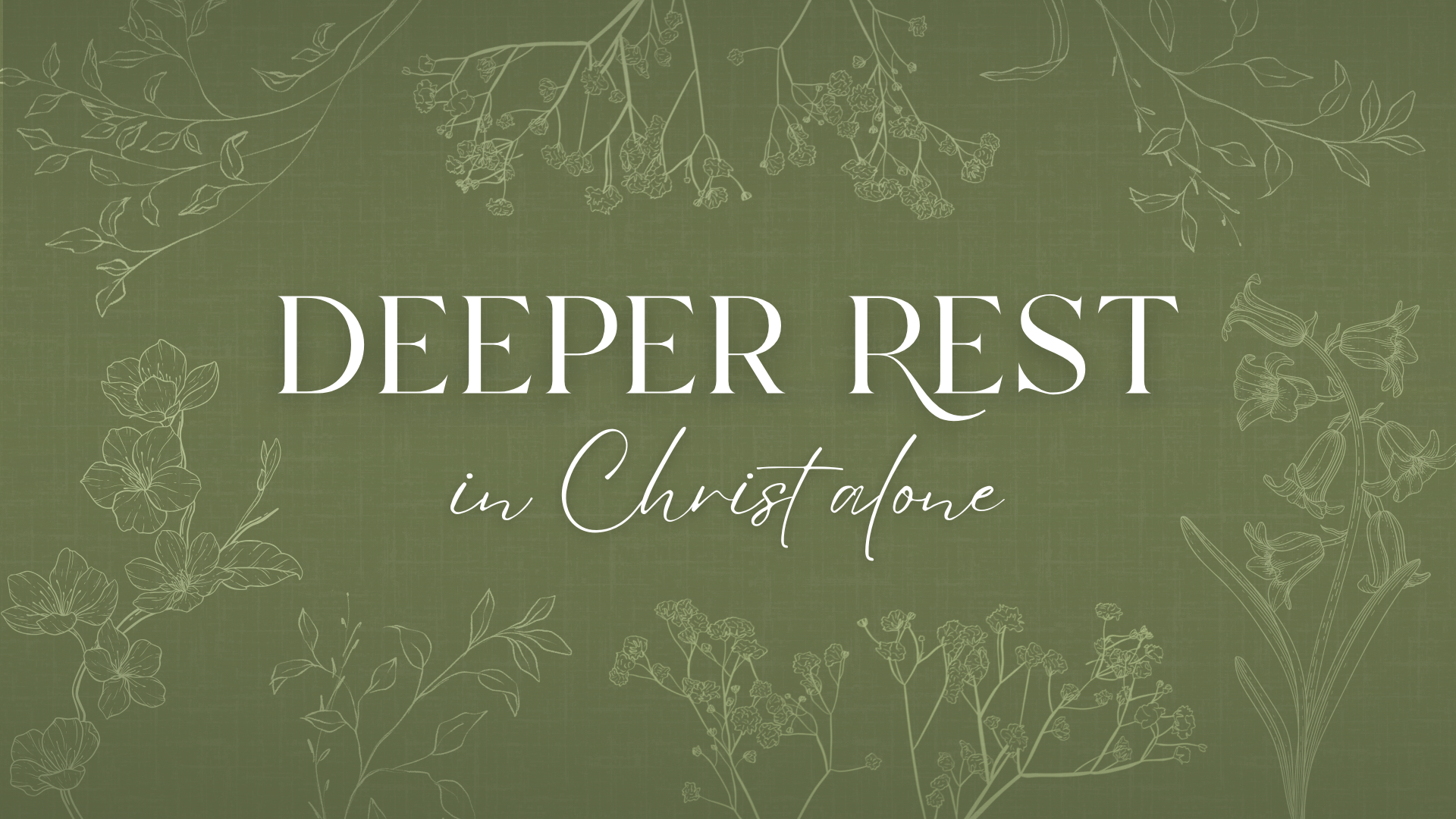 Women's Ministry retreat graphic image