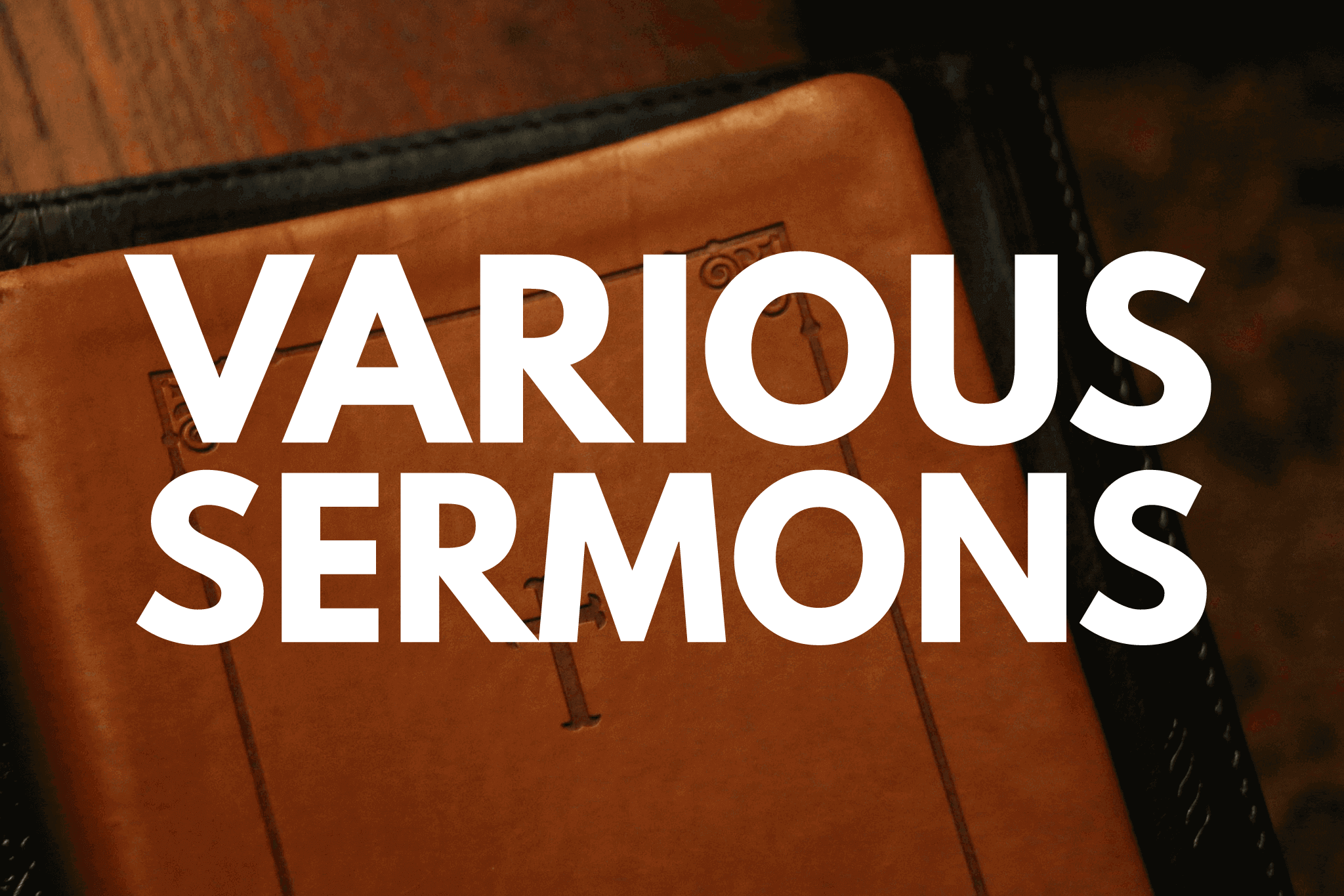 Various Sermons banner