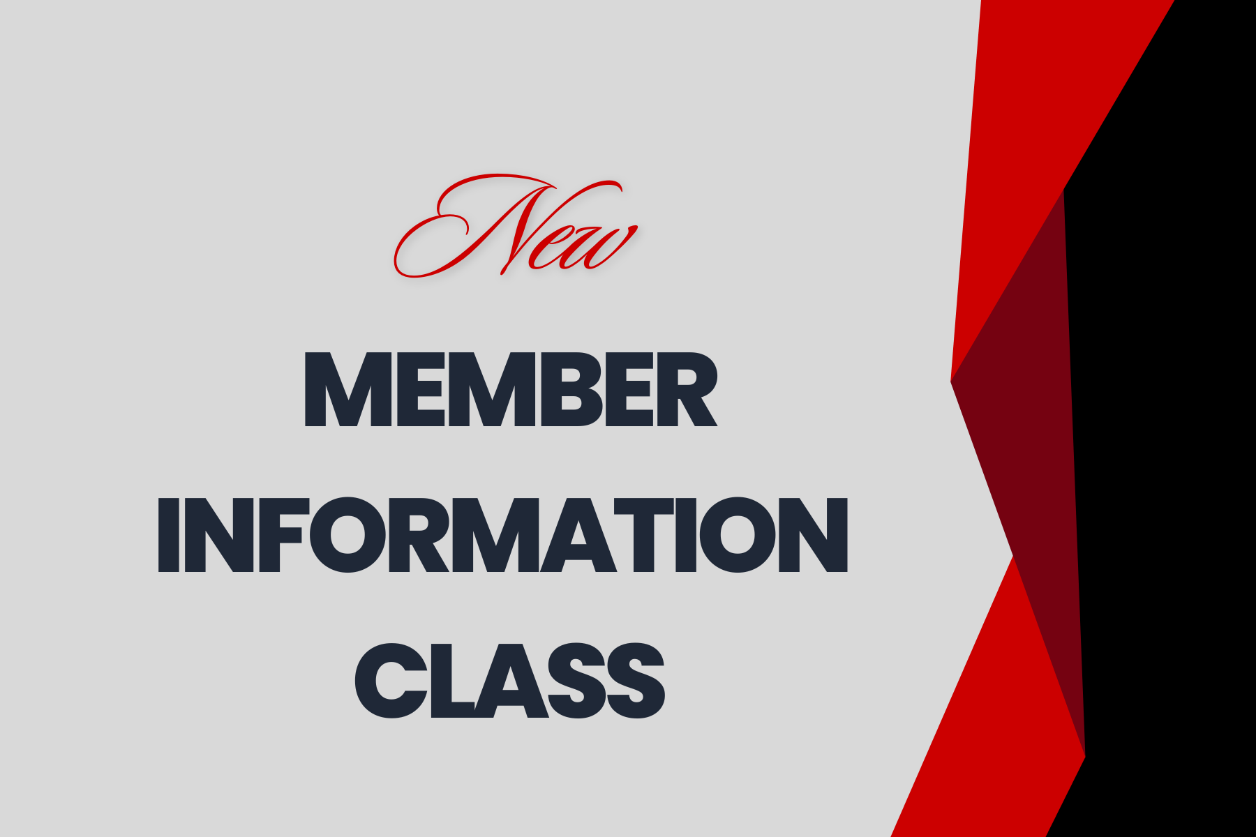 Member information Class