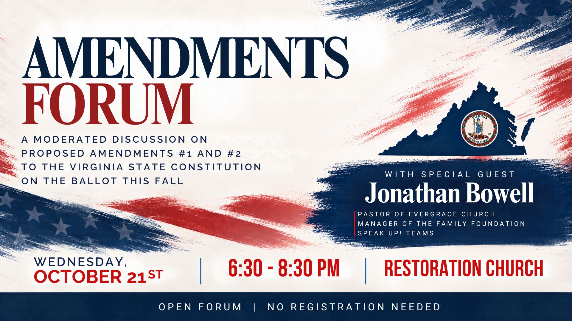 Amendments Forum 10.21.26