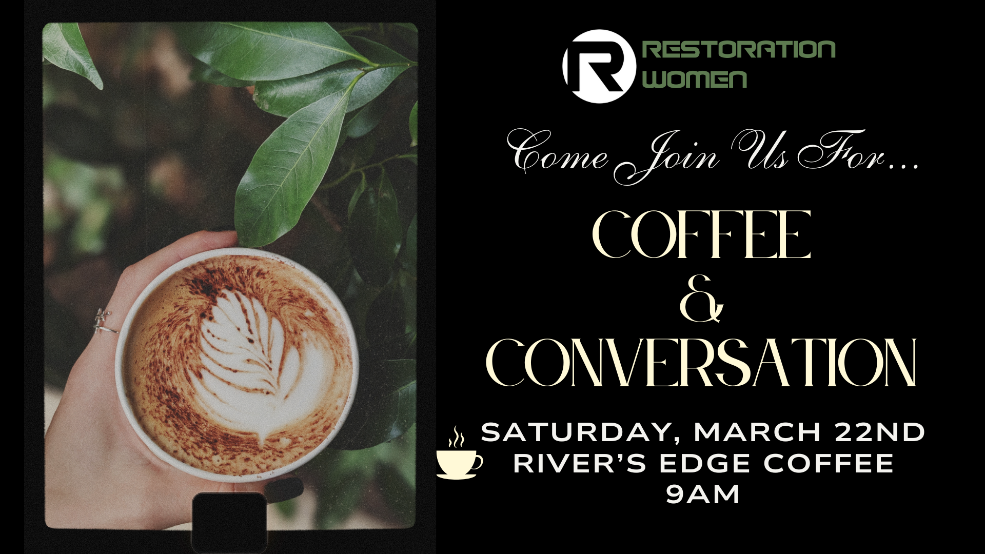 Coffee & Conversation 03.22.2025 - Main Graphic image