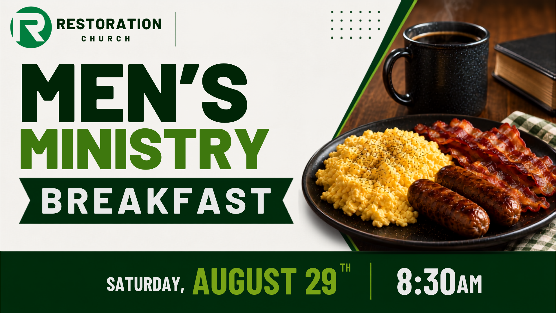 Mens Breakfast 8.29.26 - Main Slide with Details