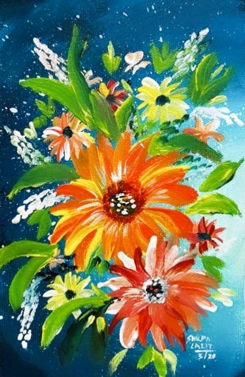 Orange Flowers