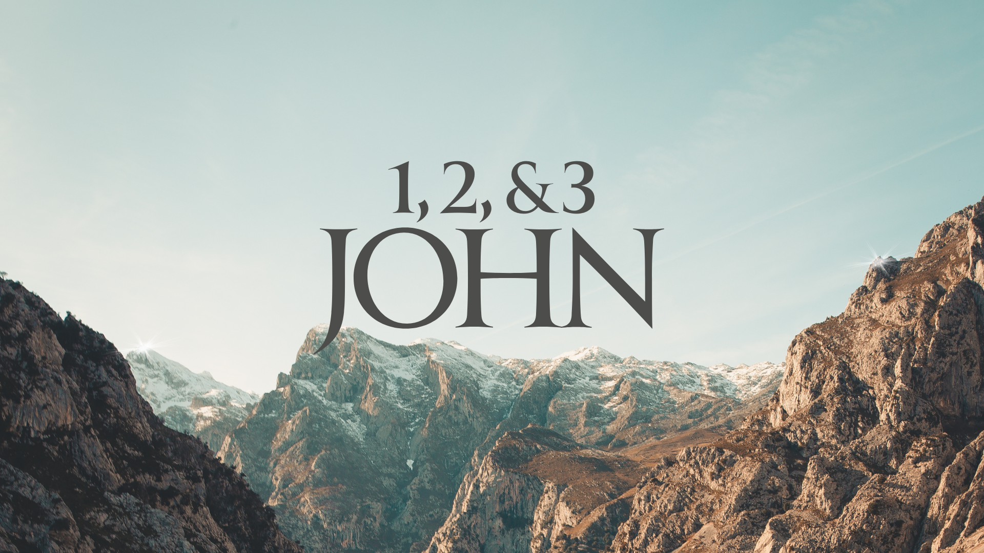 1, 2, & 3 John