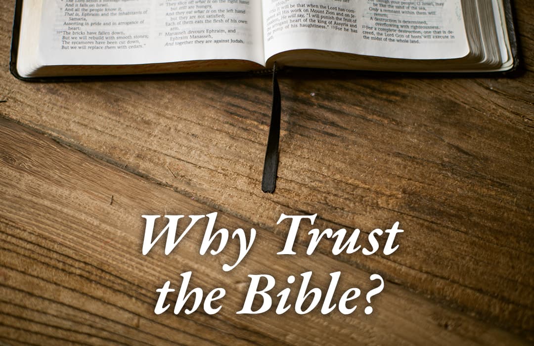 Why Trust the Bible? banner
