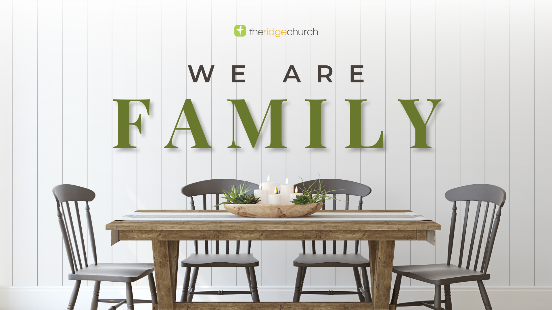 We Are Family banner