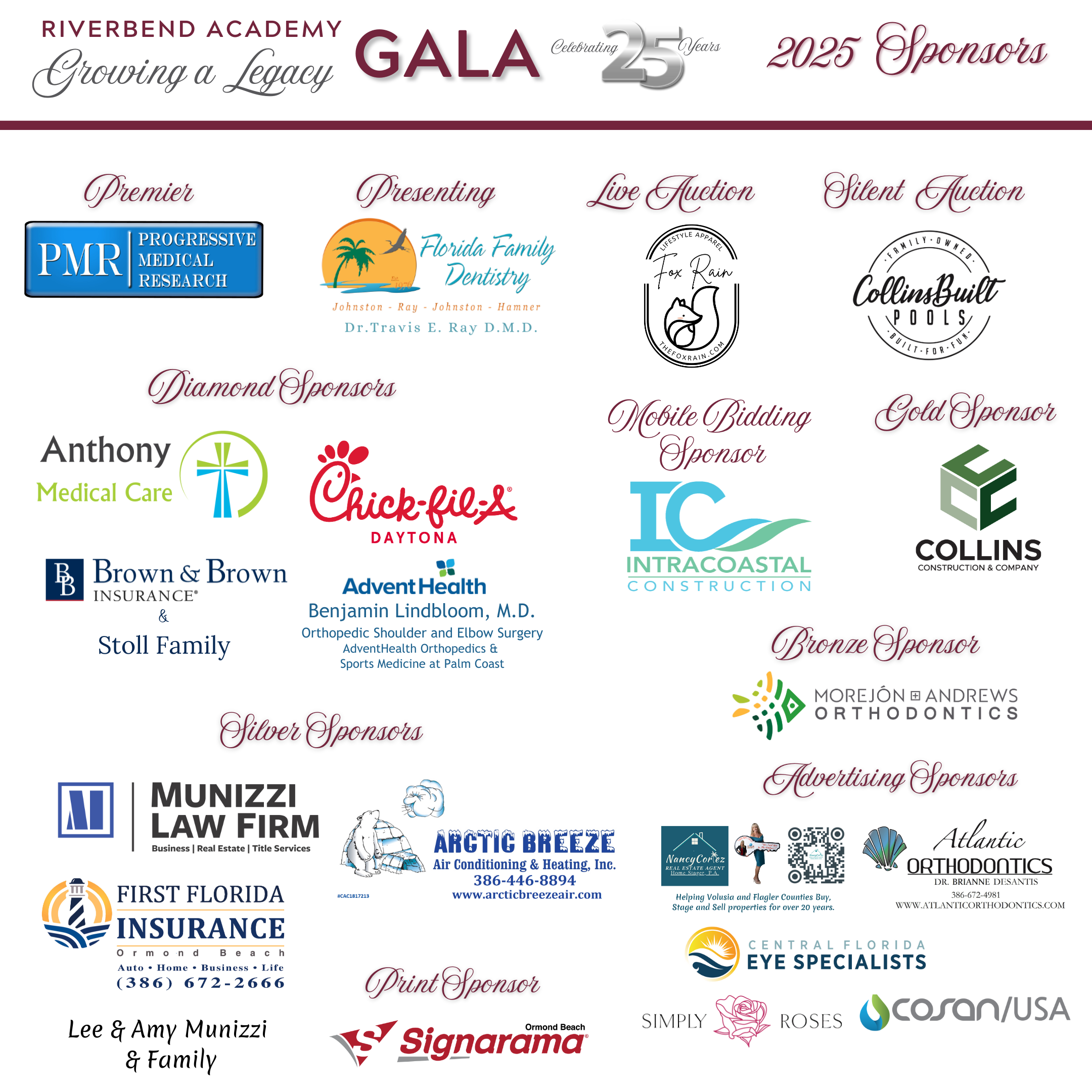 2025 Growing a Legacy Gala and Sponsors (1)