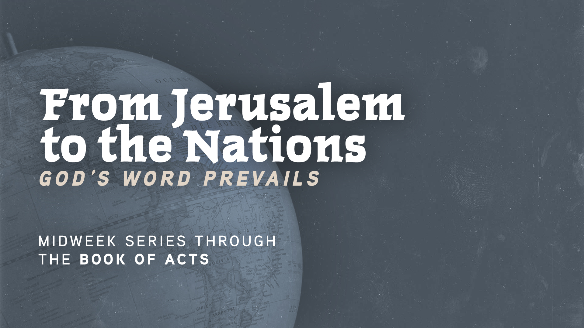 Acts // From Jerusalem to the Nations image