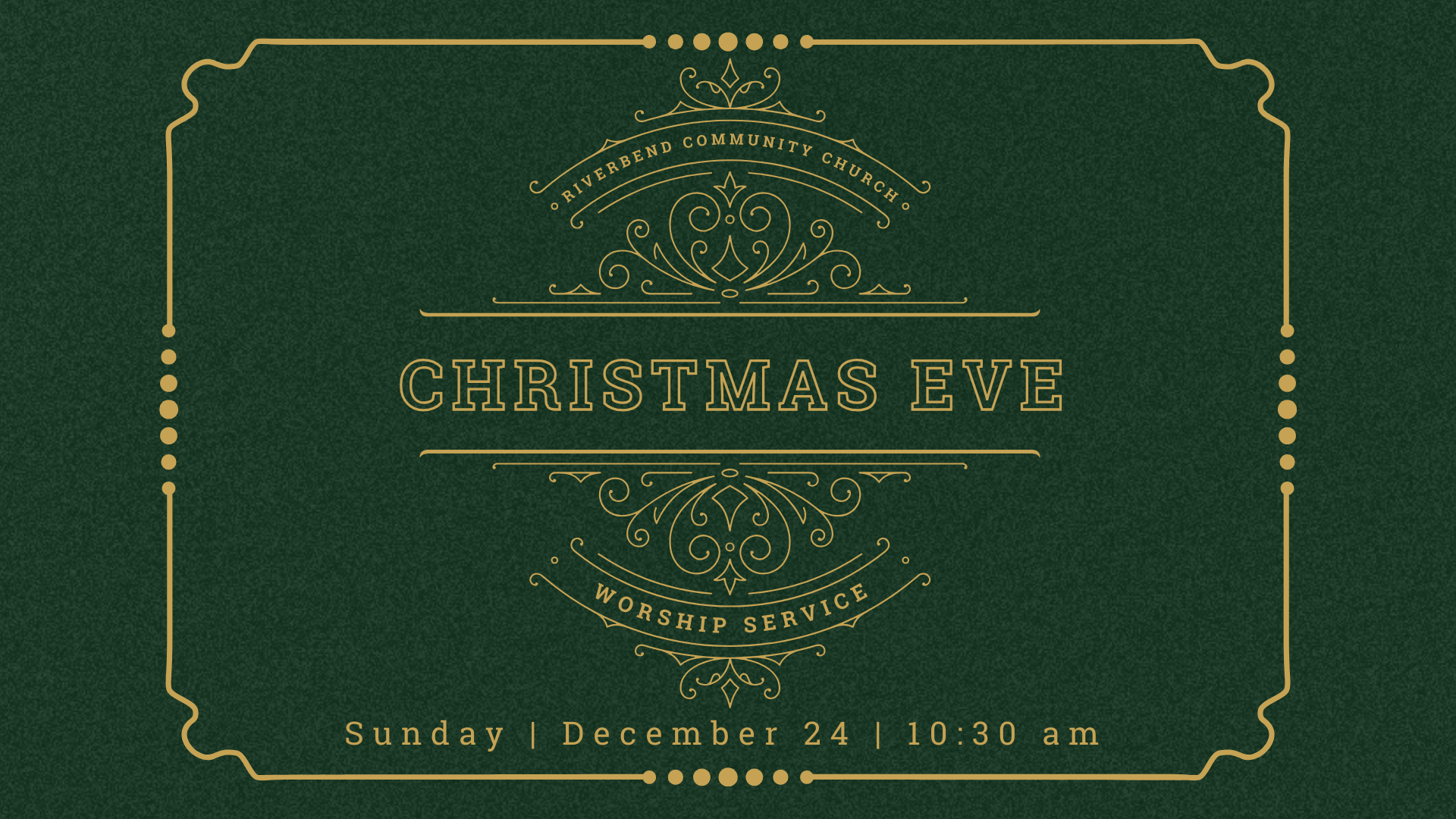Christmas Eve Worship Service image