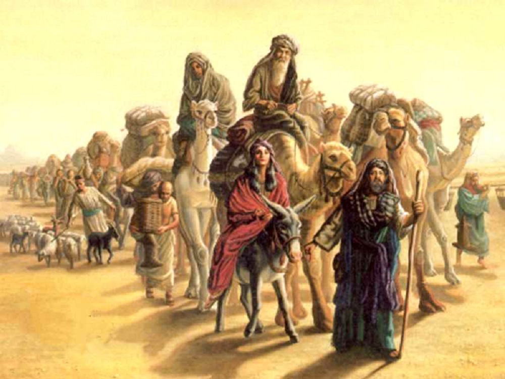 Abraham leaves Haran