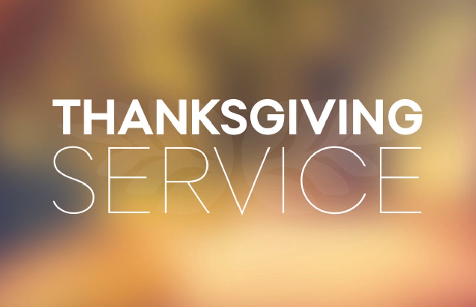 Thanksgiving Service image