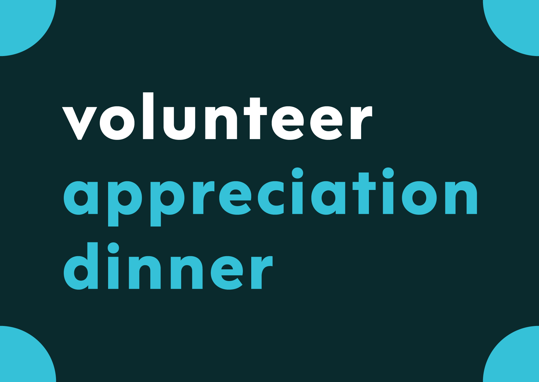 volunteerdinner image