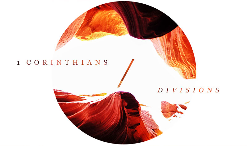 Divisions | 1 Corinthians banner