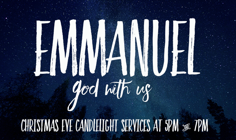 Emmanuel... God With Us banner