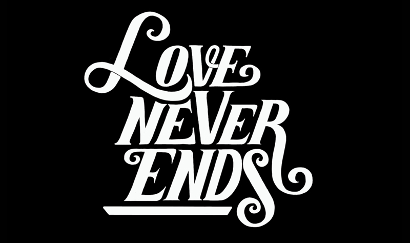 Love Never Ends banner