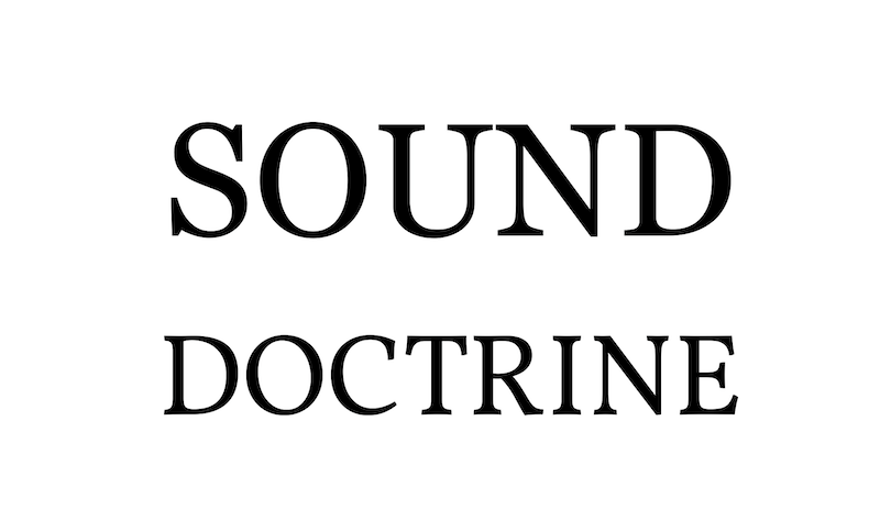 Sound Doctrine banner