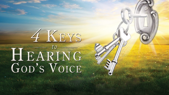 4 Keys to Hearing God's Voice banner