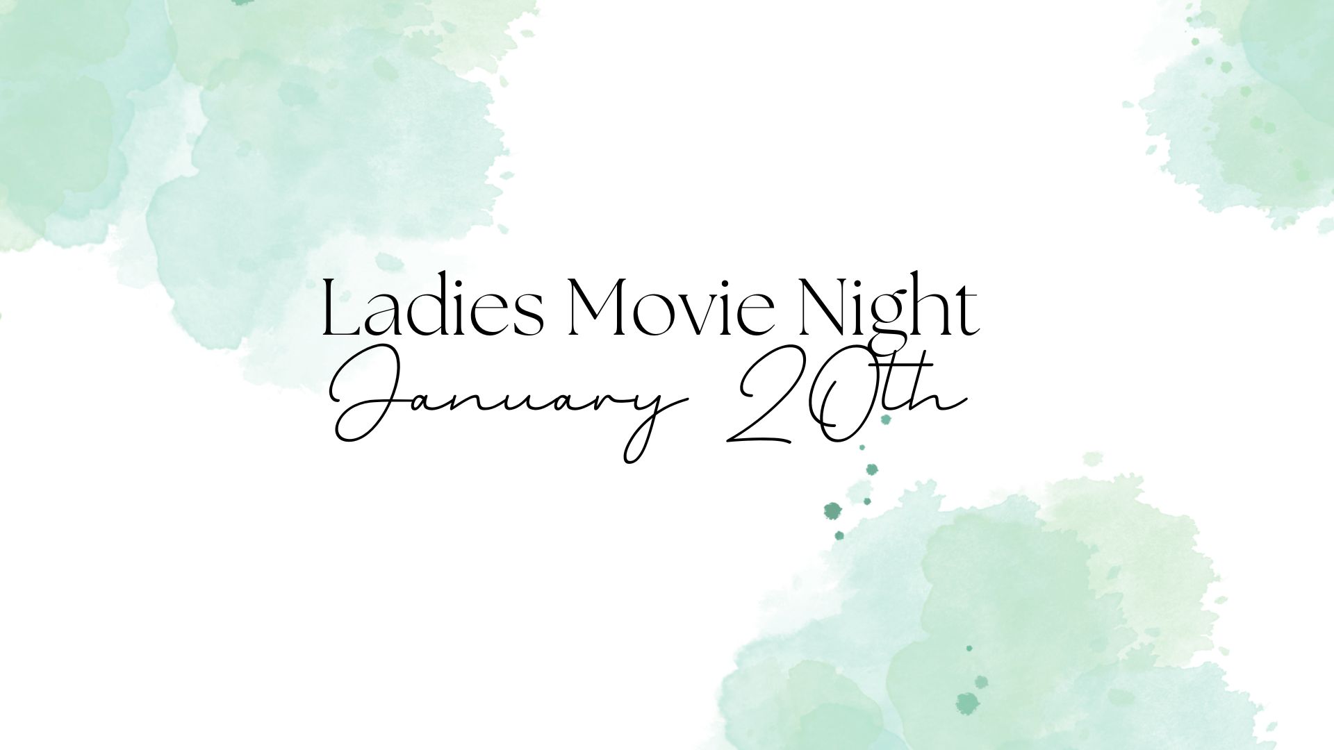 Ladies Movie Night (slide sz)
